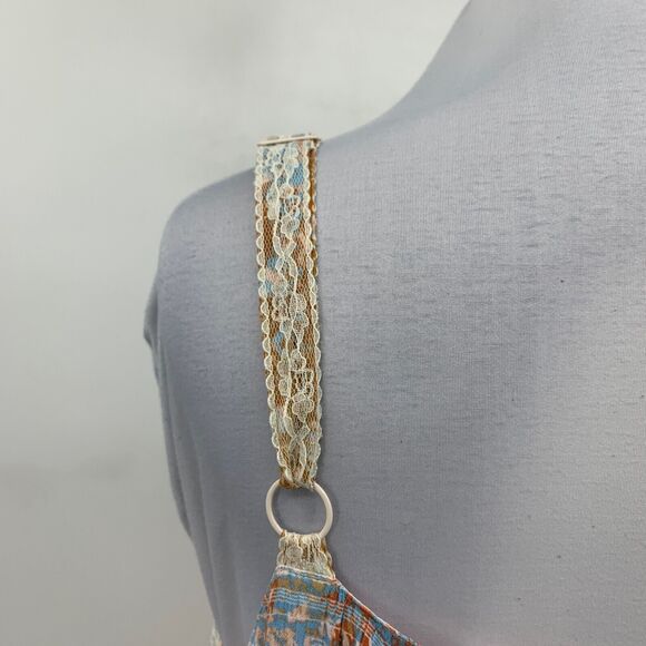 Sundance Dress Women 16 Multi Island Tales Coastal Chic Side Zip Lined Maxi - Picture 7 of 16